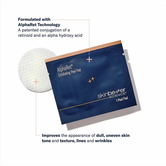 SkinBetter AlphaRet Exfoliating Peel Pads
