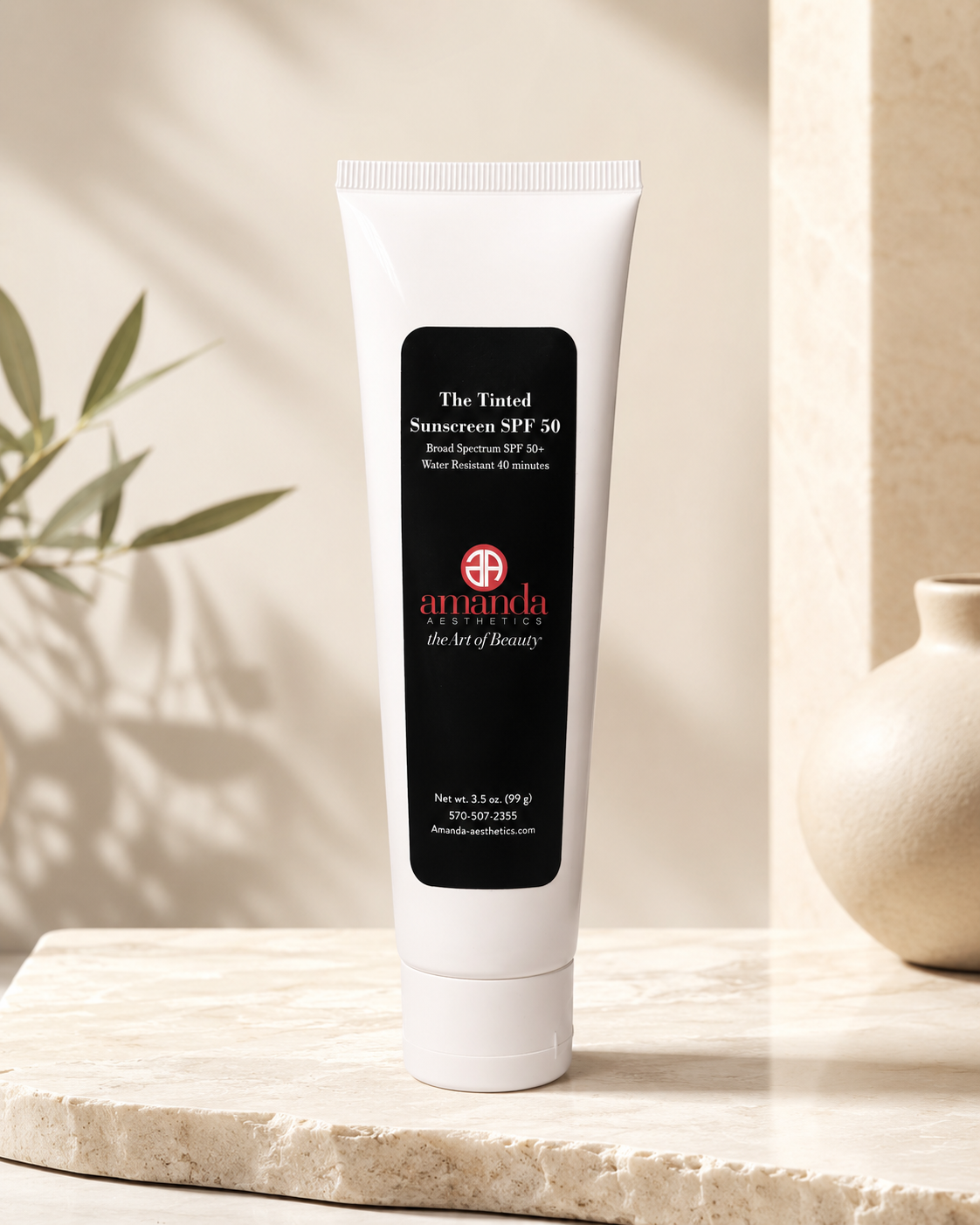 AMD Tinted Mineral Sunscreen SPF 50